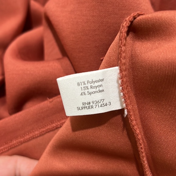 NWT Coral Blouse XL #385 - Picture 4 of 5